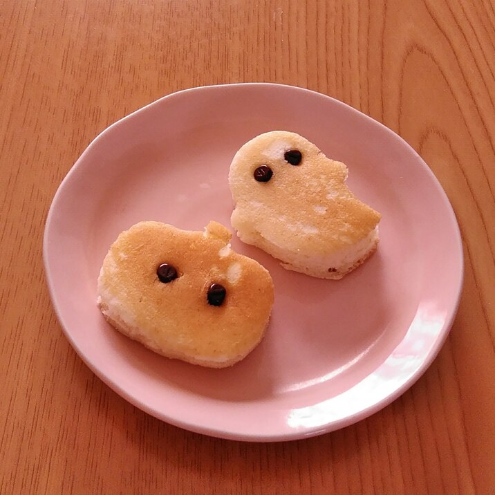 ハロウィンに♪ホットケーキ